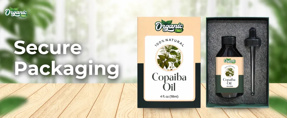 Organic Zing Copaiba (Copaifera officinalis) Oil | Pure & Natural Essential Oil for Skincare Aroma and Diffusers- 30ml/1.01fl oz - product information 20