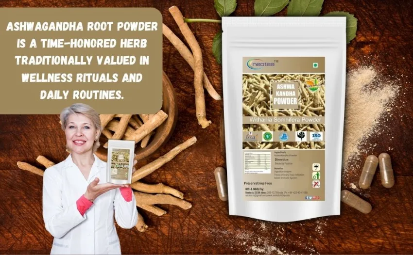 neotea Ashwagandha Root 250gm Pack of 1 - Ashwagandha