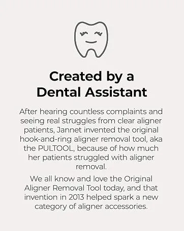 BITE ME 12 Pack Reusable 2 in 1 Clear Aligner Seating and Removal Tool Assorted Colors - Created by a Dental Assistant