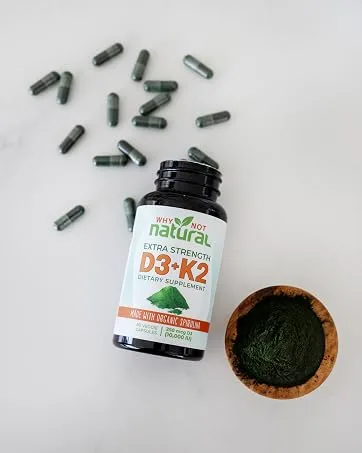 Magnesium L-Threonate Complex with Apigenin and L-theanine 90 Capsules Patented Magtein Supplement - D3K2 CAPSULES