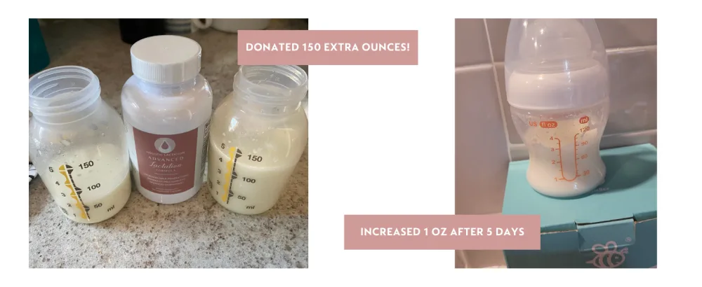 Holistic Lactation Advanced Lactation Formula (30 Servings) Supplement to Support Milk Supply Contains Organic Moringa and Milk Thistle Extract Fenugreek-Free - Breastmilk boost milk supply lactation supplement moringa fenugreek-free tea multivitamin lecithin