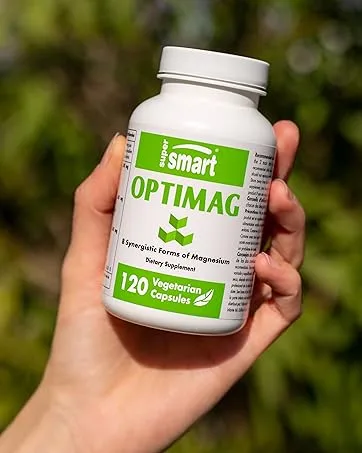 Supersmart - Super Curcuma 1000mg per Serving (Meriva Extract) - Ayurvedic Turmeric Extract - Highly Bioavailable | 60 Vegetarian Capsules - Non-GMO - optimag