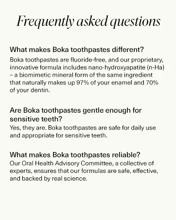Boka Teeth Whitening Powder - Nano Hydroxyapatite Appropriate for Sensitive Teeth Whitening -Toothpaste Alternative with Essential Oils Has Probiotics Multivitamins & Aloe - product information 22