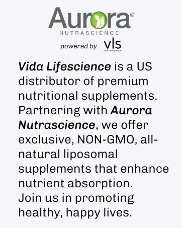 Aurora Nutrascience Liposomal NAD+ Liquid Supplement with Resveratrol 1 Fl Oz (Pack of 10) - About Us