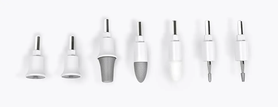 UTILYZE Replacement Attachments for 10-in-1 Professional Electric Manicure and Pedicure Set - product information 1