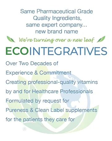 EcoIntegratives Lithium Oro 5mg Supports Healthy Mood Emotional Wellness Behavior and Memory. Bioavailable 100 Caps (Elemental Lithium Orotate) (5) - Same Pharmaceutical Grade Quality Ingredients, same expert company, new brand name. Ecointegratives