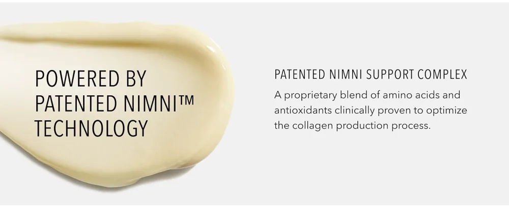 HydroPeptide Nimni Day Cream Anti-Aging Deeply Replenishes Hydration Supports Healthy Collagen 1 Ounce - powered by patented nimni technology