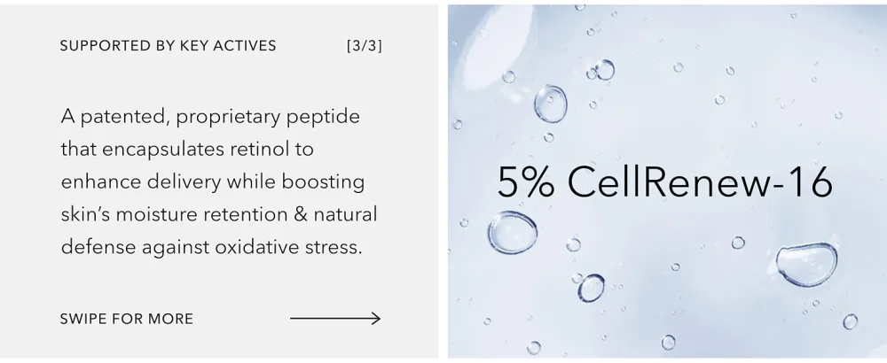 HydroPeptide Retinol Routine Booster 1% Universal Tri-Retinol Complex Peptide Solution 1 Ounce - 5% Cell Renew-16
