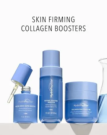 HydroPeptide Retinol Routine Booster 1% Universal Tri-Retinol Complex Peptide Solution 1 Ounce - Youthful, Radiant Glow