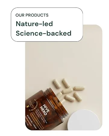 Herstat L-Lysine & Propolis | Advanced Lip Health & Immune Support | High Strength Formula with Quercetin Vitamin C Vitamin E & Zinc - bee propolis