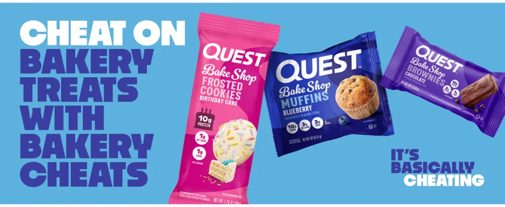 Quest Nutrition White Chocolate Macadamia Protein Cookie 15g Protein 1g Sugar 2g Net Carbs Keto Friendly High Protein Low Carb 12 Count White Chocolate Macadamia 12 Count - - Cheat on Bakery Treat with Bakery Cheats