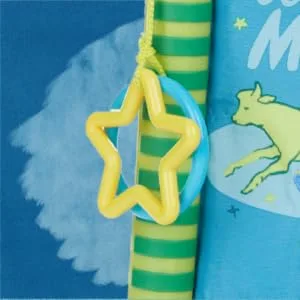 Good Night Moon Soft Teether Book - Teether Rings
