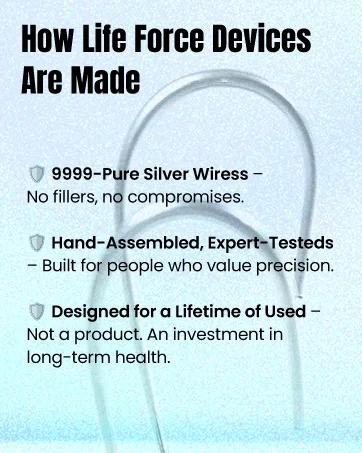 LifeForce Devices Compact EZ-2 Deluxe Silver Generator Package Plug-in DIY Fresh Silver Maker with 10 Gauge Wires for Home Make 32oz in 16 Minutes - How LifeForce Devices Are Made