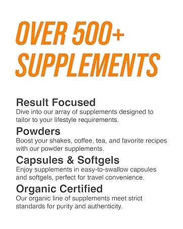 BulkSupplements.com Chamomile Extract Capsules - Chamomile Supplement from Chamomile Flowers - Gluten Free 2 Capsules per Serving 360 Count (Pack of 1) - Brand Story 2000x2502 - Over 500+ Supplements