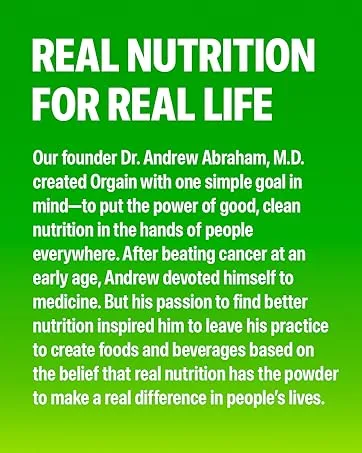 Orgain Organic Plant Based Protein Powder Hydrolyzed Collagen Powder - Brand Story 2026