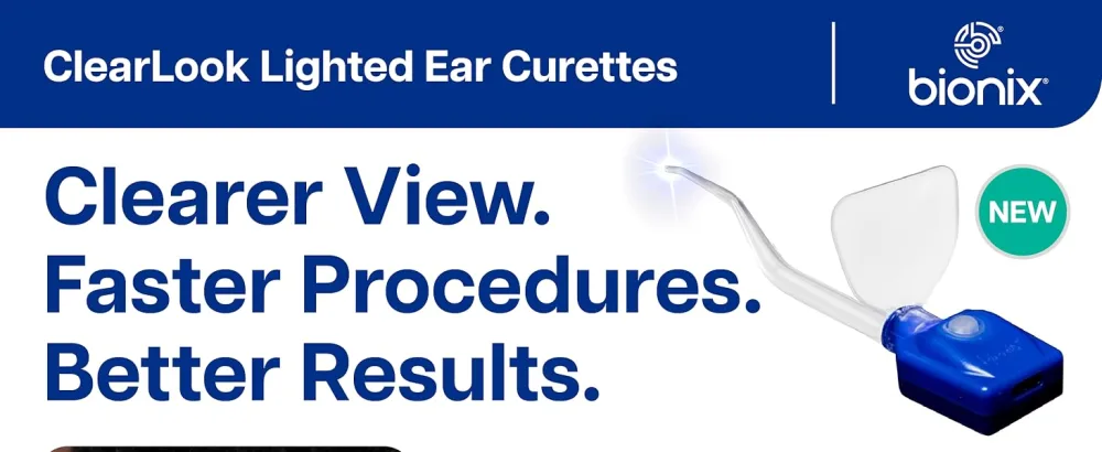Bionix - ClearLook Lighted MicroLoop Ear Curette Refill Pack Safe Earwax Removal Tool Aids in Excess Cerumen Removal Convenient & Easy-to-Use Ideal for Healthcare Providers Single-Use (50 Count) - ClearLook Lighted Ear Curettes