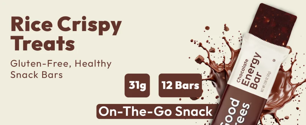 Good Trees Nut Butter Energy Bars Gluten-Free Snacks 16 Count Nut Butter 16 Count (Pack of 1) - Chocolate Energy Bars