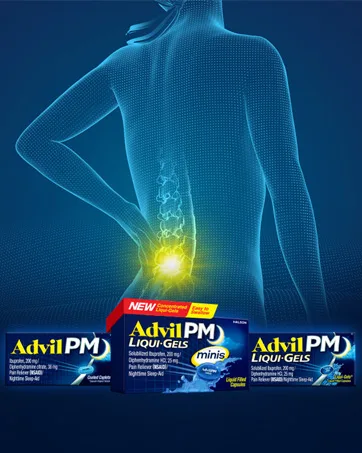 Advil Dual Action Coated Caplets with Acetaminophen Ibuprofen 125 Mg and Acetaminophen 250Mg 144 Count 18 Bonus Caplets - product information 8