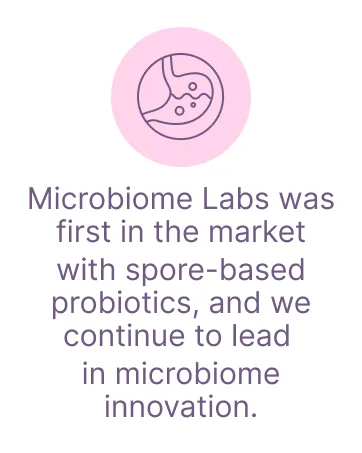 Microbiome Labs Pregnancy Support - Prenatal & Postpartum Probiotics for Women - Probiotic Supplements to Support Gut Health & A Balanced Vaginal Microbiome Through Breastfeeding (30 Capsules) - spore based probiotic probiotics spore probiotics