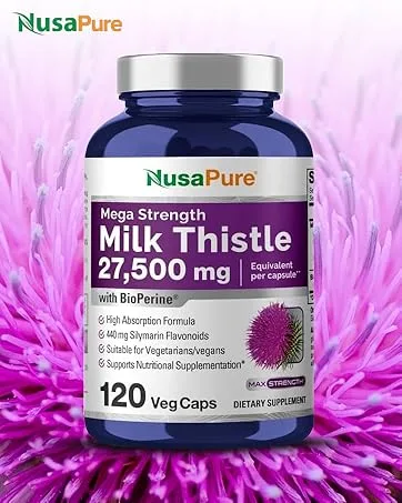 NusaPure High Absorption Triple Chlorophyll 1000 mg 150 Veg Caps Suitable for Vegetarians and Vegans Non-GMO - NusaPure