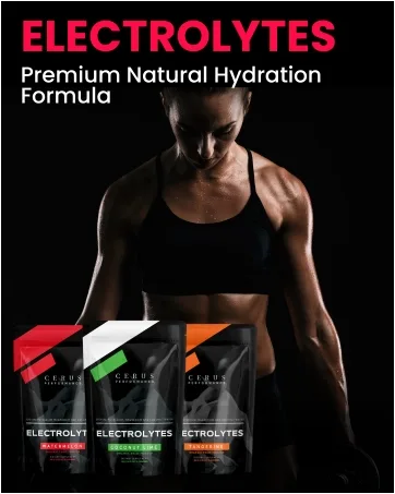 Cerus Performance Flow Stimulant-Free Endurance Pre-Workout Boosts Stamina Supports Heart Health with Natural Herbs Vegan-Friendly - 2 Fl Oz - immune support electrolyte supplements flavoring mix snacks boosters adults citrate enhancer