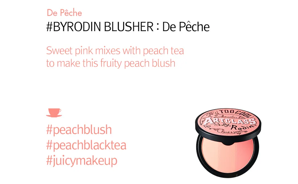  Too Cool for School  Artclass by Rodin Blusher De Peche - Too Cool for School Artclass Blusher De Peche 6