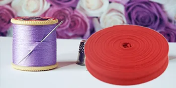 Mangocore Cotton Bias bindnig Tape Size: 25mm  Width:1 2.5cm 30yds  DIY Garment Accessories wholesales (White) - bias tape