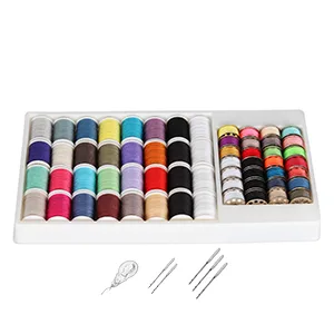 NEX Sewing Thread Kit  Mini Spools and Bobbins for Sewing Machine  Hand Sewing - sewing thread