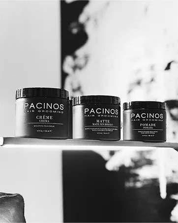 Pacinos Beard and Face Scrub Shave System - Natural Shampoo with Aloe Vera and Tea Tree Extract  Removes Impurities  Organic  4 fl. oz. - matte hair