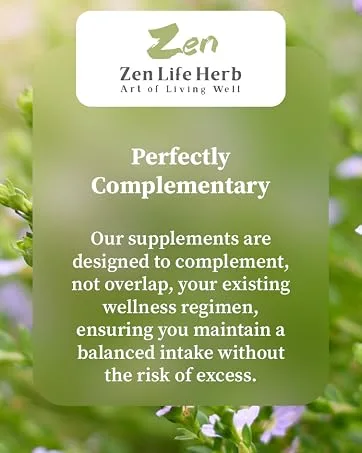 ZEN LIFE HERB Muscle REx - Joint Muscle & Nerve Support - Relax Aches & Chronic Discomfort Plant-Based Supplement (60 Capsules) - Turmeric curcumin joint support pain relief muscle recovery antiinflammatory tea reishi pills