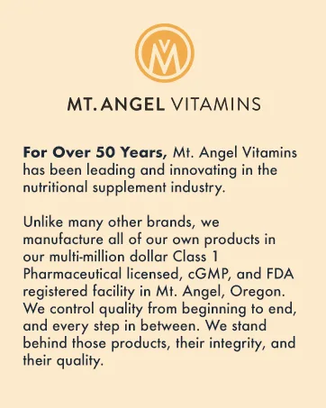 Mt. Angel Vitamins - Potassium Supplement 99 MG Potassium Citrate Complex 60 Capsules - product information 2