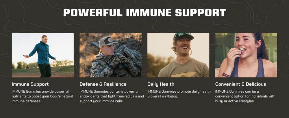 MTN OPS Immune & Slumber Gummies Bundle - powerful immune support