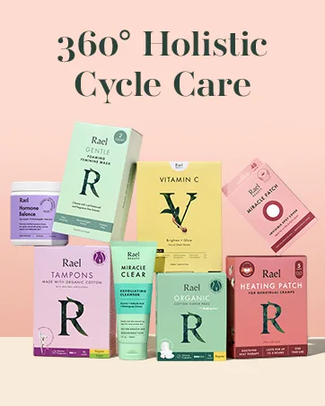Rael Miracle Patch Glow + Go Patch Kit - Tin Case with Miracle Invisible Spot Patches & Overnight Spot Patches - holistic cycle care