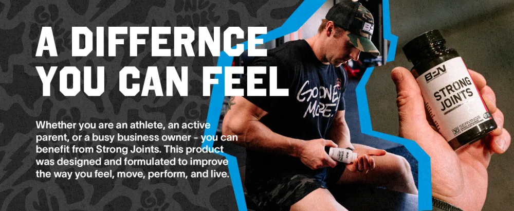 BARE PERFORMANCE NUTRITION BPN Strong Joints Joint Support Capsules 30 Day Supply + Recover Post-Workout Muscle Recovery Drink Mix Fruit Punch 25 Servings | Mobility + Recovery Bundle - A difference you can feel whether you are an athlete, an active parent or busy business owner