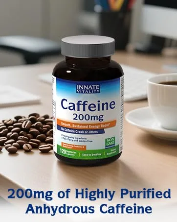 Innate Vitality Magnesium Glycinate Complex 420mg Elemental Magnesium Per Serving Enhanced Absorption Black Pepper Vitamin D3 & B6 Sleep Mood Bone Nerve Support 180 Caps - product information 2