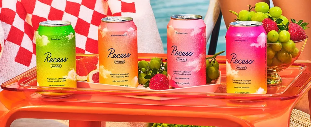 Recess Mood Magnesium & Adaptogen Drink Relaxation Beverage 12 Ounce (Variety Pack 12 Pack) New Sampler - product information 20