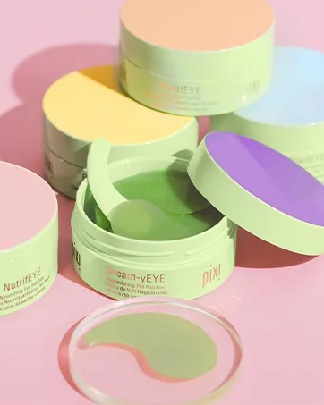 Pixi Beauty On-the-Glow Base| Tinted Moisturizer Foundation Stick | Fair: Very fair warm shade| 0.6 oz / 19g - Pixi Eye Patches