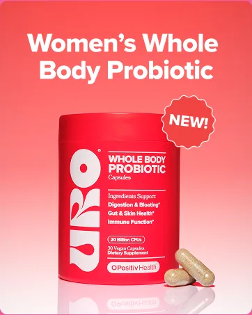 O Positiv URO Bladder Control Supplement for Urinary Urgency Frequency Leakage with Pumpkin Seed Extract Soy Germ Extract Saw Palmetto 30 Servings (Pack of 1) - whole body probiotic for better skin oral breath fragrant plaque fresh all around