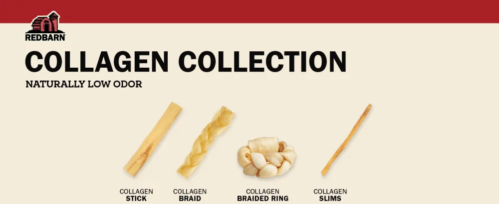 Med Bully Wrapped Collagen Stick 30ct Beef Medium - Case of 30 - All shapes and sizes for your pup - sticcks, braids, braided ring, slims