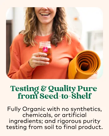 ORGANIC INDIA Joy Herbal Supplement - Immune Support Promotes Memory & Concentration Vegan Gluten-Free Kosher USDA Certified Organic Non-GMO Calming - 90 Capsules - supplement standardized albahaca sagrada planetary herbals supreme hily tablets 500 mg 450mg albaca