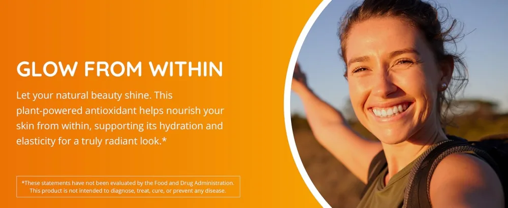 Astaxanthin Supplement 12mg | Plant-Based Antioxidant for Skin Hydration Elasticity & Radiant Glow | From Algae Extract | Non-GMO Vegan Made in USA | 2 Month Supply 60 Softgels - Astaxanthin Supplement Glow For It Antioxidant Skin Hydration Radiant Glow Eye Health Vegan Cap