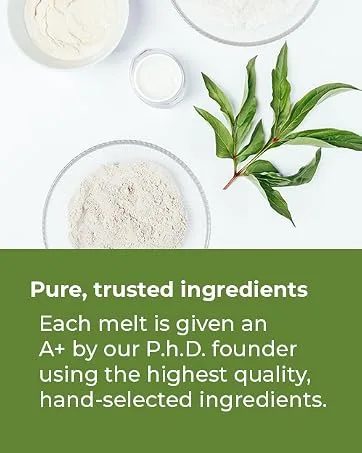 EZ Melts Melatonin - Sleep Support Supplement - No Artificial Flavors - Non-GMO & Sugar-Free - Cool Mint - 60 Dissolvable Tablets (60 Servings) Mint 60 Count (Pack of 1) - Each vitamin uses pure, highest quality, hand-selected ingredients.