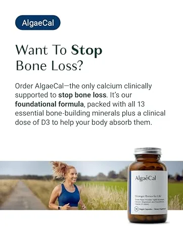 ALGAECAL Bundle - Vitamin D3 Complete (1000 IU) + K2 VIT E VIT A Basic Plant-Based Calcium for Bone Support - product information 10