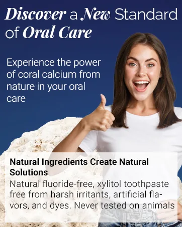 Coral White - Coral White Mint Toothpaste Natural Fluoride SLS Free Coral Calcium Remineralizing Toothpaste 4 Ounce (2 Pack) Mint 4 Ounce (Pack of 2) - natural ingredients create natural solutions