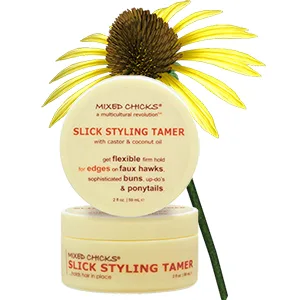 Mixed Chicks Slick Styling Tamer-Edge Tamer with Castor and Coconut Oil  2 fl. oz. - product information 2