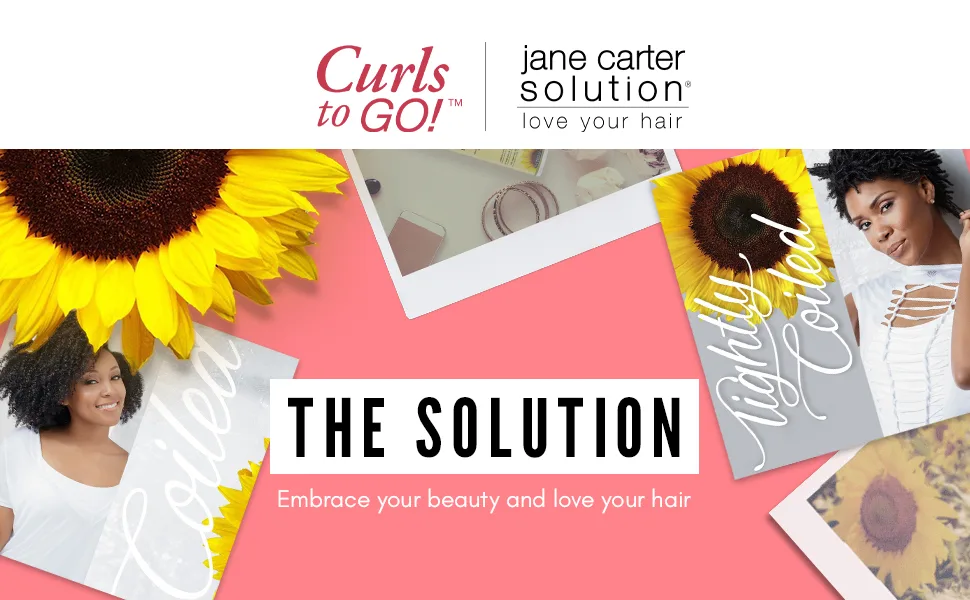 JANE CARTER SOLUTION Curls to Go Untangle Me Weightless Leave-In Conditioner (8oz) - Nourishing  Moisturizing  No Buildup - product information 1