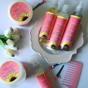 JANE CARTER SOLUTION Curls to Go Untangle Me Weightless Leave-In Conditioner (8oz) - Nourishing  Moisturizing  No Buildup - product information 4