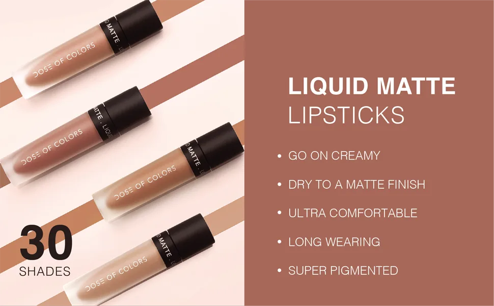 Dose of Colors - Liquid Matte Lipstick Campfire - LML info