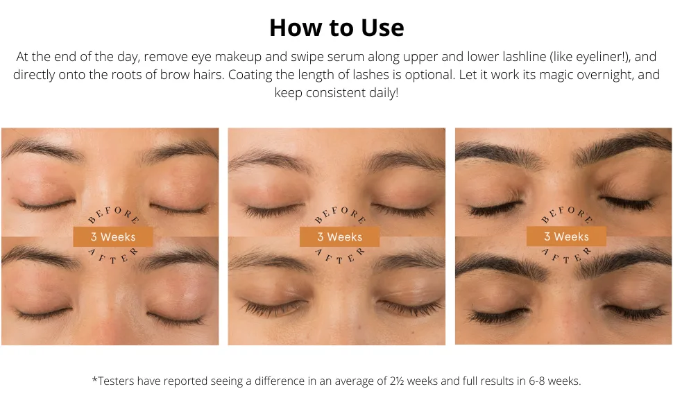 Luna Nectar Moon Boost Vegan Lash & Brow Enhancing Serum - moon boost dermatologist tested
