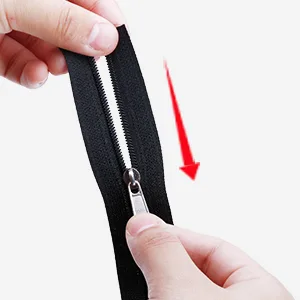 85 Pieces Zipper Repair Kit Zipper Replacement Zipper with Instruction Manual and Zipper Install Pliers Tool for Sewing Luggage Jackets Coat Jeans  Black and Silver - product information 3
